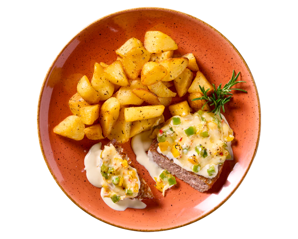 Hacksteak »Chili + Cheese«